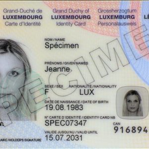 LUXEMBOURG ID CARD